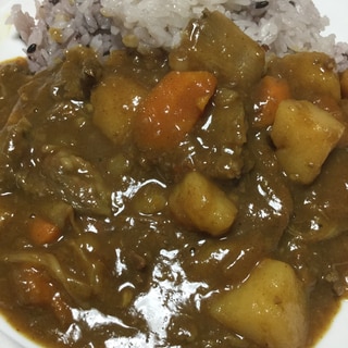 ニンニクたっぷりカレー